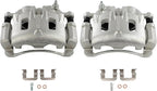 SCITOO Front Brake Calipers With Bracket 19B2710 19B2711 Compatible For Hyundai For Santa Fe 2001-2006,For Hyundai For XG300 2001,For Hyundai For XG350 2002-2003