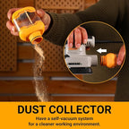 Detail Sander: DEKOPRO Multi-Function Mouse Sander Electric Sander Tool Corded Palm Sanders with Dust Collector, 3 Additional Attachments &12pc Sandpapers for Sanding,Polishing,Removing Paint in Home