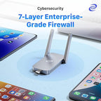 Deeper Connect Air Pocket-Sized Wireless Travel VPN Router Portable Wireguard OpenVPN DPN WiFi Router