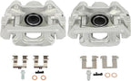 SCITOO 19B3825 19B3824 Rear Left & Right Disc Brake Calipers Assembly w/Bracket For Honda For Pilot 2009-2015