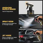 Real Ceramic Coating for Cars Polish (3.38 Fl Oz), Unmatched Shine Nano Car Wax Coating Spray, No Pungent Smell, Quick Detailer Spray Wax, Lasts 50+ Washes Car Paint Sealant with Microfiber Towel