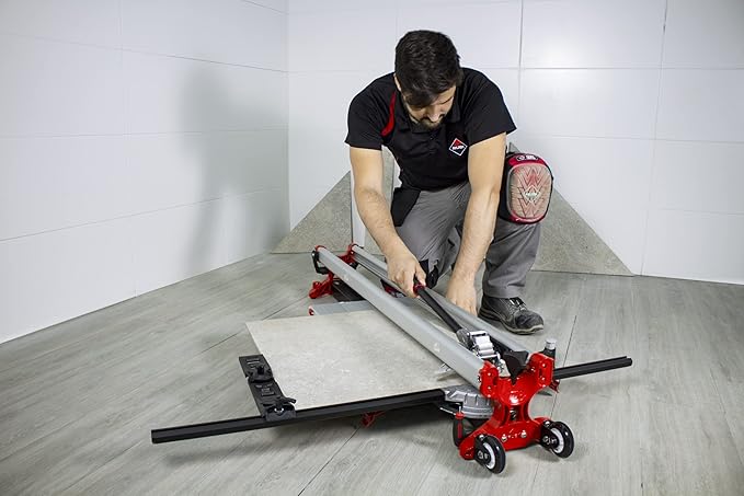 RUBI | Manual Tile Cutter TZ -850 | Professional Ceramic Tile Cutter Ideal For Intensive Cutting up to 33 7/16" | Robust Chassis Guides and Breaking System