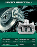 SCITOO 19B2994A Rear Left Disc Brake Caliper Assembly w/Bracket For Nissan For Pathfinder 2005-2012
