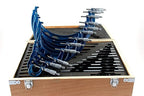 Shars 0-300mm Precision Solid Metal Frame Outside Micrometer 12 pcs Set 303-2655M R)