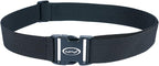 MELOTOUGH Tool Web Work Belt Buckle 2" inch Wide belt Black Simple Style for Woodworkers and Contractors