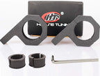 1.25 inch Light Bar Clamps Mounting Bracket,1-1/4 Tube Clamp Roof Roll Cage Holder for Work HID LED Light Bar (Pack of 2)