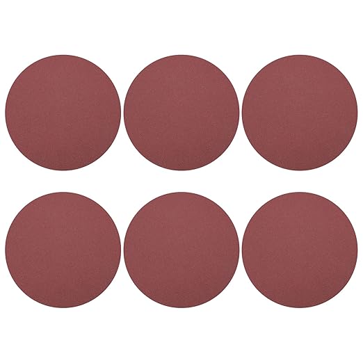 HARFINGTON 15 Pcs 9 Inch Sanding Disc 120 Grit Hook and Loop Sandpaper Random Orbital Sander Pads for Woodworking Automotive Metal Polishing