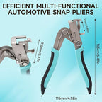 Car Clip Pliers and Disassembly Tools, Efficient Multi-Functional Automotive Snap Pliers, Easy to Remove Fasteners, Clips, Buckles, and Rivets, Ergonomic Design for Lightweight and easy to use