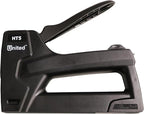United Office Products HT5 Heavy Duty 2-in-1 Manual Staple Gun and Brad Nailer for Carpentry, Upholstery, Crafts, Professional and DIY Projects, Lightweight Plastic Body