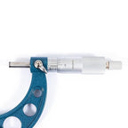 PEC Tools 2-3” Outside Micrometer, Industrial-Grade Precision Measuring Tool, Hardened Steel, High-Accuracy Micrometer with Ratchet Stop & Carbide-Tipped Measuring Faces for Machining & Engineering