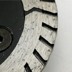 SHDIATOOL 3 Inch Granite Turbo Cutting Blades Two-in-One Design Cut Grind Sharpen Marble Concrete and Bricks