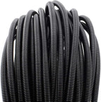 ZhiYo 50 FT 1/4” Wire Loom Split Tubing Auto Wire Conduit Flexible Cover | High Temperature Heat Resistant -40F to 257F | Plastic Cover for Electrical Wires & Cables