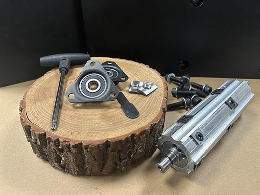 PS160H Retrofit Spiral Cutterhead Kit for 6" Benchtop Jointers. Fits JT160, PC160JT & CMEW020.