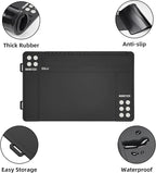 Gun Cleaning Mat, Premium Magnetic Pad With Organizer Parts Tray, Anti-Slip Rubberized Pistol Mat, Protective Workbench Mat for Gun Cleaning (16.5"x 10.43")