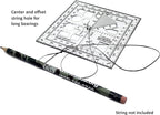 Map Marking Protractors