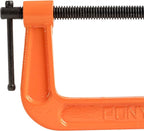 Pony Jorgensen 2650 5-Inch C-Clamp, Orange