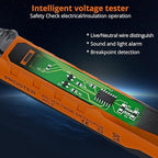 Proster Non Contact Voltage Tester Pen - Adjustable Sensitivity AC Voltage Detector, Electric Volt Pen Tester Pen 12-1000V/48-1000V, Contactless Voltage Detector