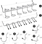 170PCS Pegboard Hooks Assorted | Peg Board Hooks for Hanging Tools - Ideal for Pegboard Organizer