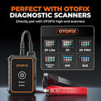 OTOFIX Car Battery Tester BT1 Lite, 6V 12V 100-2000 CCA Car Battery Analyzer, Auto Cranking Charging System Test Scan Tool, Battery Load Test,Use with D1/D1 Lite/D1 PROS/D1 MAX/IM1/IM2/Ultra
