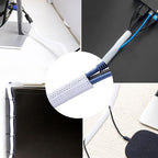 1/2" x 10ft Black/White Cable Sleeve - Protects Cords from Pets & Organizes Wires - Modern Style - Polyester Material - Flame Retardant - Easy to Use & Cut(White, 1/2"-10ft)