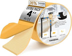 Pipe Insulation Tape, Foam Insulation Tape for Outdoor Pipes Winter Freeze Protection, Foam Pipe Insulation Wrap, Heat Tape for Water Pipes, Copper Pipes, PVC, AC Line, 4in x 15ft, Beige