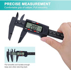 Kynup Vernier Dial Calipers, Digital Caliper Measuring Tool with LCD Screen, Electronic Micrometer Caliper with Auto-Off Feature, Inch and Millimeter Conversion(0-6")