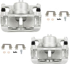 SCITOO 19B3428 19B3429 Front Left & Right Disc Brake Calipers Assembly w/Bracket For Nissan For Rogue 2008-2013,For Nissan For Rogue Select 2014-2015,For Suzuki For Kizashi 2010-2013