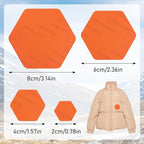Down Jacket Repair Patches - Highly Effective Repair of Nylon Fabric, Waterproof Self-Adhesive Repair Patch for Down Jackets, Tents, Raincoats, Outdoor Equipment