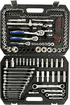 150 PCS Mechanical Tool Socket Set With Case Professional Automotive Repairing Auto Vehicle Maintenance Tool Kit Ratchet Spanner Wrench Socket Set