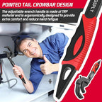 Pipe Wrench Set, 10” and 15” Self Adjusting Wrench 2-Piece Plumbing Tools - Pipe Vise Wrench Basin Wrench for 0.55“-2.48”/14-60mm Standard Nuts, Irregular Nuts, Pipes Use