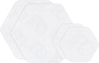 GEAR AID Tenacious Tape Hex 2.5” and 1.5” Repair Patches, Peel-and-Stick to Fix Holes and Burns in Down Jackets, Rain Gear, Tents, Tarps and More