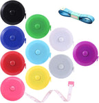 Tape Measure Body Measuring Tape, Retractable 60 Inch Soft Mini Measuring Tape, Small Sewing Fabric Tape Ruler for Cloth Waist Medical Nursing Craft(10 Pack)