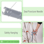 Bates- Caulking Gun, 10:1 Thrust Ratio, Grey, Caulking Tool Gun, Caulk Gun No Drip, Hand Caulking Guns, Silicone Gun, Caulking Gun Tool, No Drip Caulk Gun, Caulk Guns, Caulking Gun Dripless