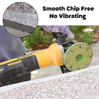 4 in.x 5/8-11 in. Smooth Grinding Resin Filled Diamond Cup Wheel for Angle Grinder, Resin Filled Diamond Grinding Wheel for Granite Marble Engineered Stone
