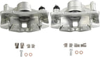 SCITOO 19B1380 19B1379 Front Left & Right Disc Brake Calipers Assembly w/Bracket For Honda For Civic 1990-2000,For Honda For Civic del Sol 1993-1997,For Honda For CRX 1990-1991