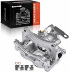 A-Premium Disc Brake Caliper Assembly with Bracket Compatible with Select Ford Models - Transit-150/Transit-250/Transit-350/Transit-350 HD 2015 2016 2017 2018 2019 - Rear Right Passenger Side