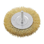 JEUIHAU 36 Pack Wire Brush Wheel for Drill ,Brass Wire Wheel with 1/4" Hex Shank,Wire Cup Brush for Professional Rust and Paint Removal