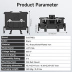 15Pcs JHY1 DIN Rail Terminal Blocks, 660V 16A, 2.5mm², Detachable & Assemblable Terminal Strip Blocks, 30Pcs 16-14 AWG Insulated Fork Spade Wire Connectors & 5.51 Inch DIN Rail Included
