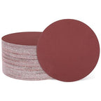 HARFINGTON 100 Pcs 6 Inch Sanding Disc 600 Grit Hook and Loop Sandpaper Random Orbital Sander Pads for Woodworking Automotive Metal Polishing
