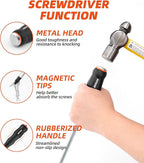Screwdriver Sets Screwdriver Kit 6-Piece, Professional Cushion Grip Insulated Magnetic Tip Electrician Screwdriver Kits (6-Piece)
