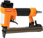 7116 Pneumatic 22 Gauge Stapler 3/8-Inch Crown 1/4-Inch to 5/8-Inch Length, Air-Powered Upholstery Stapler for Carpentry, Woodworking and DIY Projects