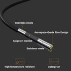 3.9mm Articulating Borescope, Professional Industrial Endoscope Inspection Camera with Super Thin Articulated Camera, Flexible Fiber Optic Scope with Light, Cool Gadgets for Men- 3.3FT