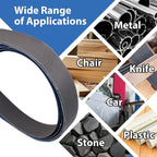 Taokyid 18 Pack 1 x 42 Inch Sanding Belts, 1x42 Silicon Carbide Sanding Belts, 3 Each of 120 240 400 600 800 1000 Grits Sander Belts for For Knife Sharpening and Metalworking, 1x42 Sanding Belts