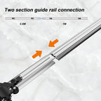 70 Inch Large Manual Tile Cutter with Aluminum Alloy Rails Porcelain Ceramic Tile Cutter With Case Cutting Length Up To 62.9 Inches
