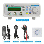 Koolertron DDS Signal Generator Counter, 2" Screen Display 25MHz High Precision Dual-Channel Arbitray Waveform Generator Frequency Meter 200MSa/s