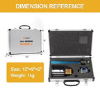 200 mm/8inch Digital Display Angle Ruler, Digital Angle Finder with Electronic Laser(Laser Output Power: 1 mW, Laser Class: I) and Digital Depth Gauge, for Woodworking, Home Renovation
