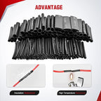 Nilight 650pcs Heat Shrink Tubing Kit-3:1 Ratio Electrical Wire Cable Sleeve Wrap Tube Assortment Flame Retardant Waterproof Insulation Protection