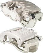 Torchbeam 2PCS Rear Driver and Passenger Side Brake Caliper For Chevrolet GMC Cadillac for 2001 2003-2006 Silverado 1500, 2001 2003-2006 Sierra 1500, Disc Brake Caliper Replace # 18B4764+18B4765