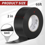 Avery Dennison Electrical Tape, Professional Grade PVC Electric Tape, UL/CSA Listed Insulating Vinyl Tape for Electrical, Repairs, Automotive and Equipment, Pro-98, 2 in x 66 ft, Black, 1 Roll