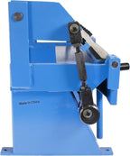 Erie Tools 12" Pan and Box Brake with Adjustable Removable Fingers 20-Gauge Steel/16-Gauge Aluminum Capacity 0–135° Bend Angle Bench Top Sheet Metal Brake for Bending Forming and Fabrication